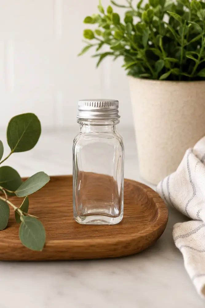 1 oz. French Glass Bottle