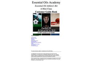 Essential Oil Athletes Kit Academy Digital Online Class