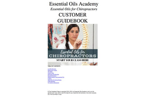 Essential Oils For Chiropractors Oil Academy Digital Online Class