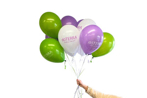 Assorted Dōterra Branded Balloons (Pack Of 12)