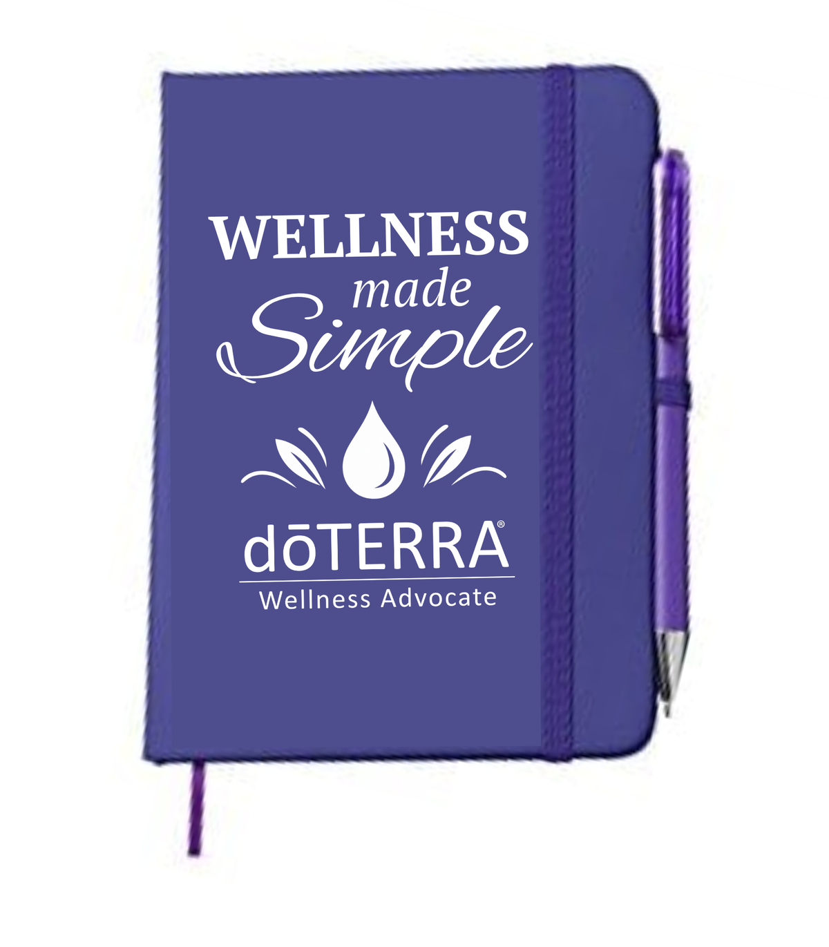 dōTERRA® Wellness Made Simple Lined Notebook with Pen