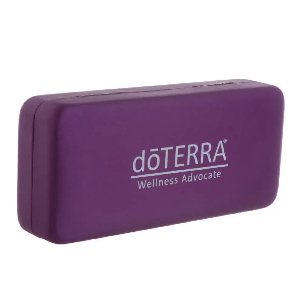 Luxury Dōterra Branded Hard Shell Carrying Case (Holds 6 Vials) Purple