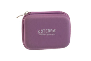 Doterra Branded Compact Hard-Shell Travel Case For Roll-Ons (Holds 10 Vials)