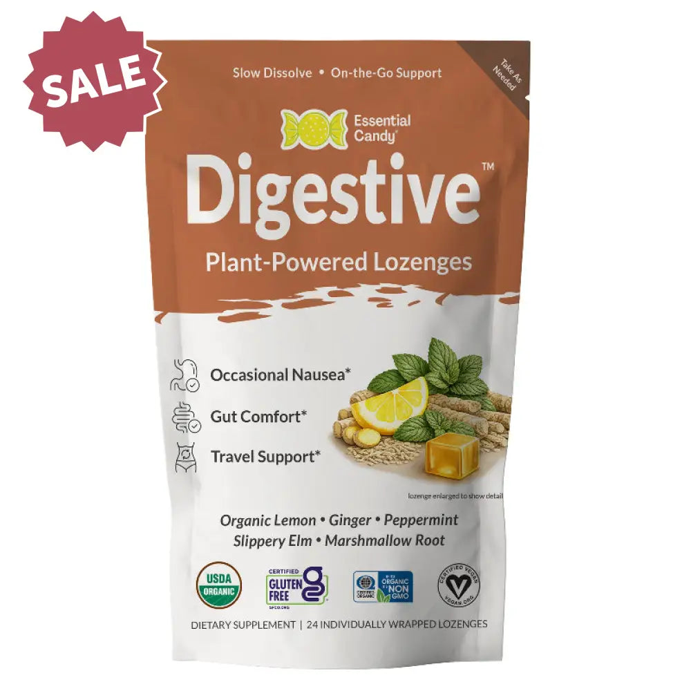 ’Digestive Blend’ Lozenges with Lemon Ginger and Peppermint