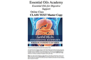 Essential Oils For Digestive Support Oil Academy Digital Online Class