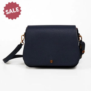 Evie Essential Oil Saddle Bag Navy
