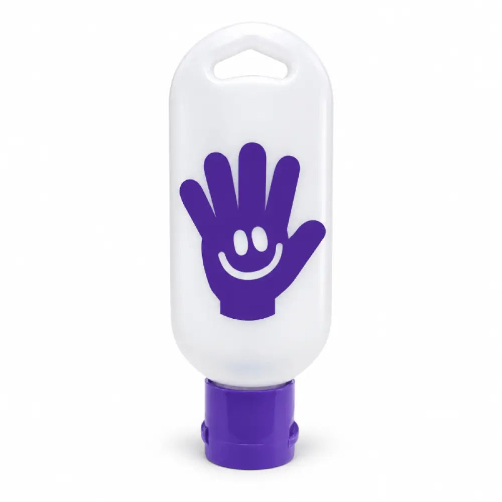 Lavender Happy Hands Vinyl Label (Label Only)