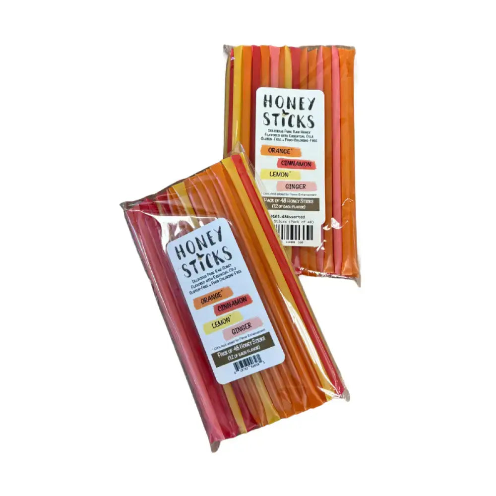 Honey Sticks - Assorted Pack of 48