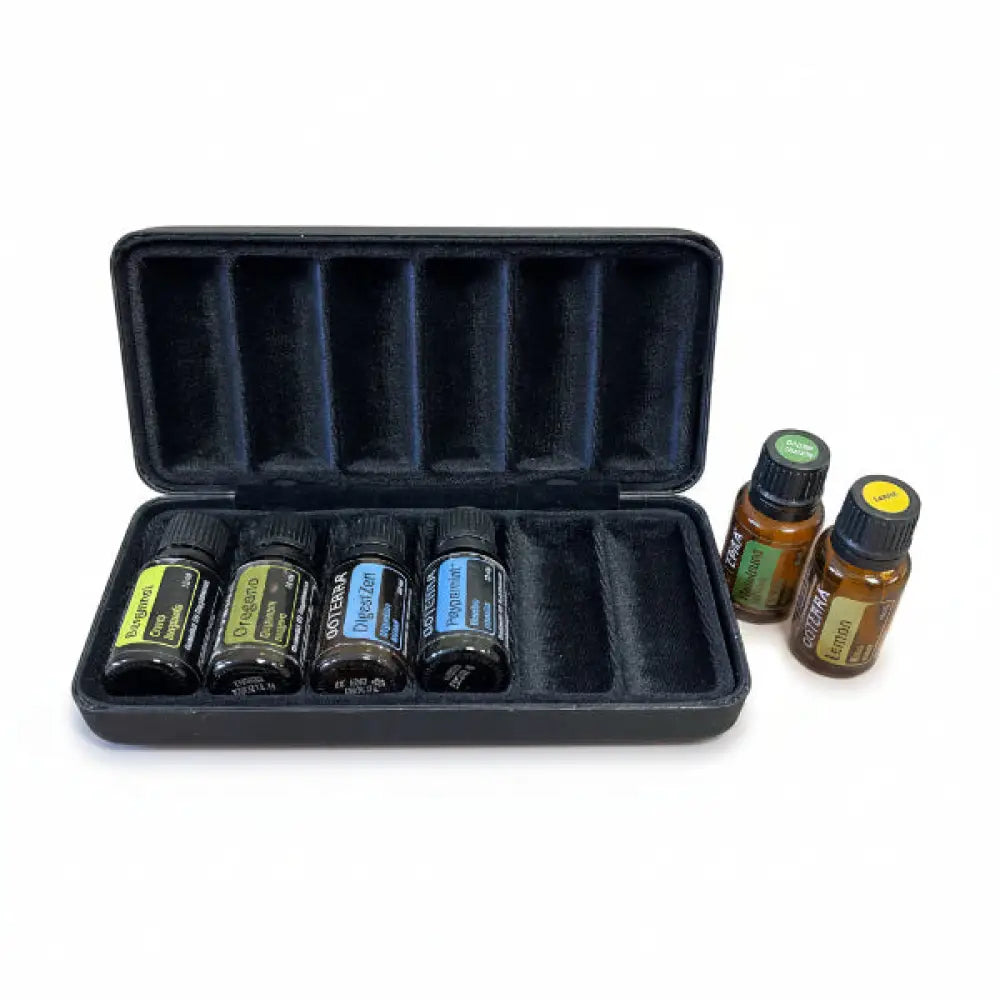 Luxury Hard Shell Carrying Case (Holds 6 Vials)