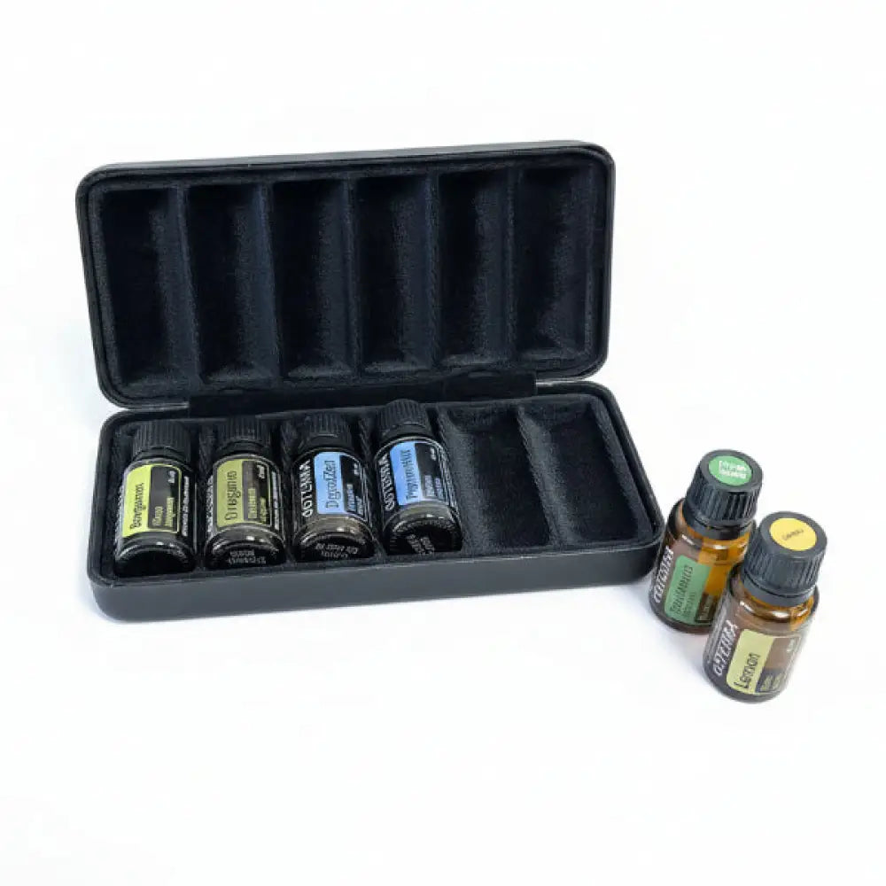 Luxury dōTERRA Branded Hard Shell Carrying Case (Holds 6 Vials)