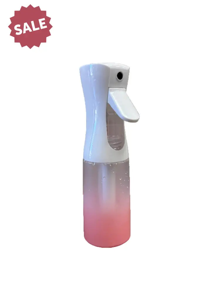 Gradient Misting Bottle with White Spray Top