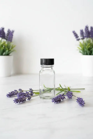 1 oz. French Glass Bottle