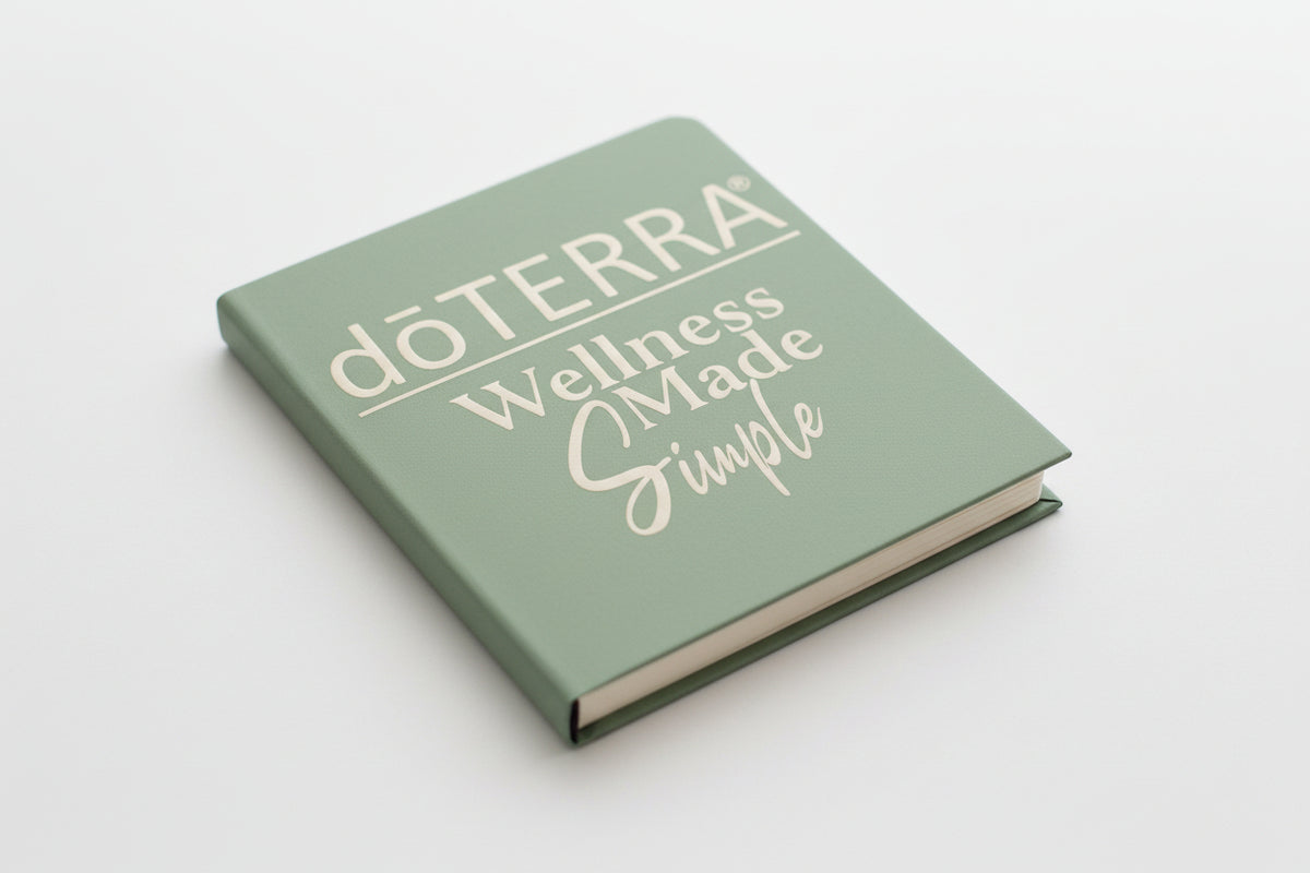 dōTERRA® Wellness Made Simple White Medium Vinyl (6"x4.5")