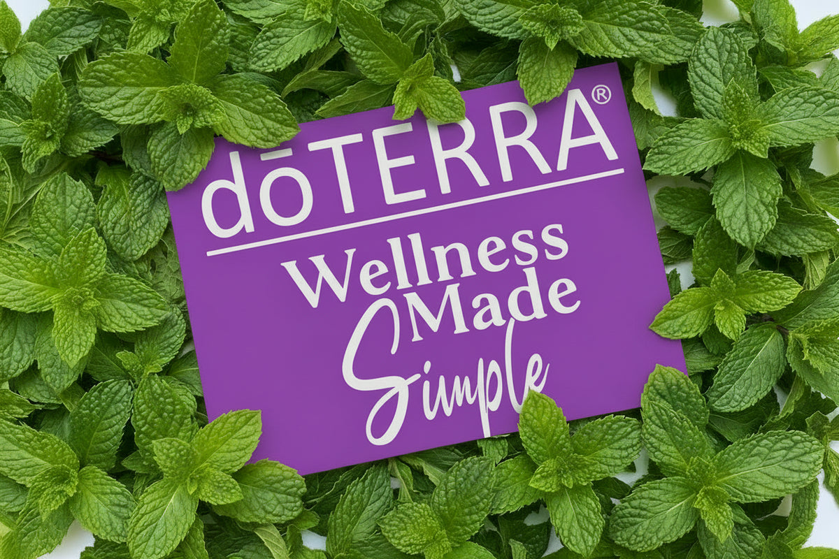 dōTERRA® Wellness Made Simple White Medium Vinyl (6"x4.5")