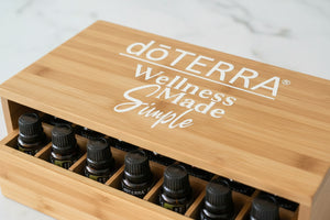 dōTERRA® Wellness Made Simple White Vinyl (9"x7")