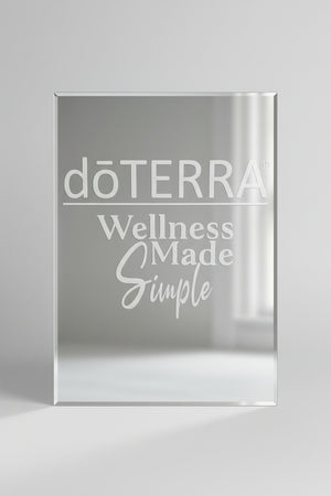 dōTERRA® Wellness Made Simple White Medium Vinyl (6"x4.5")