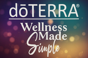 dōTERRA® Wellness Made Simple White Medium Vinyl (6"x4.5")
