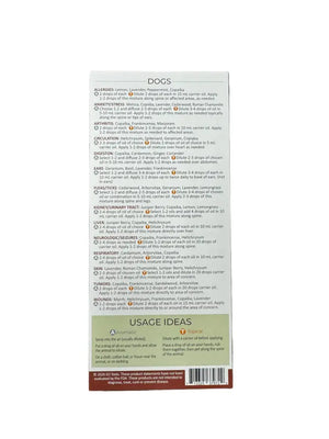 ’Essential Oils for Dogs and Cats’ Reference Cards (Pack of 25)