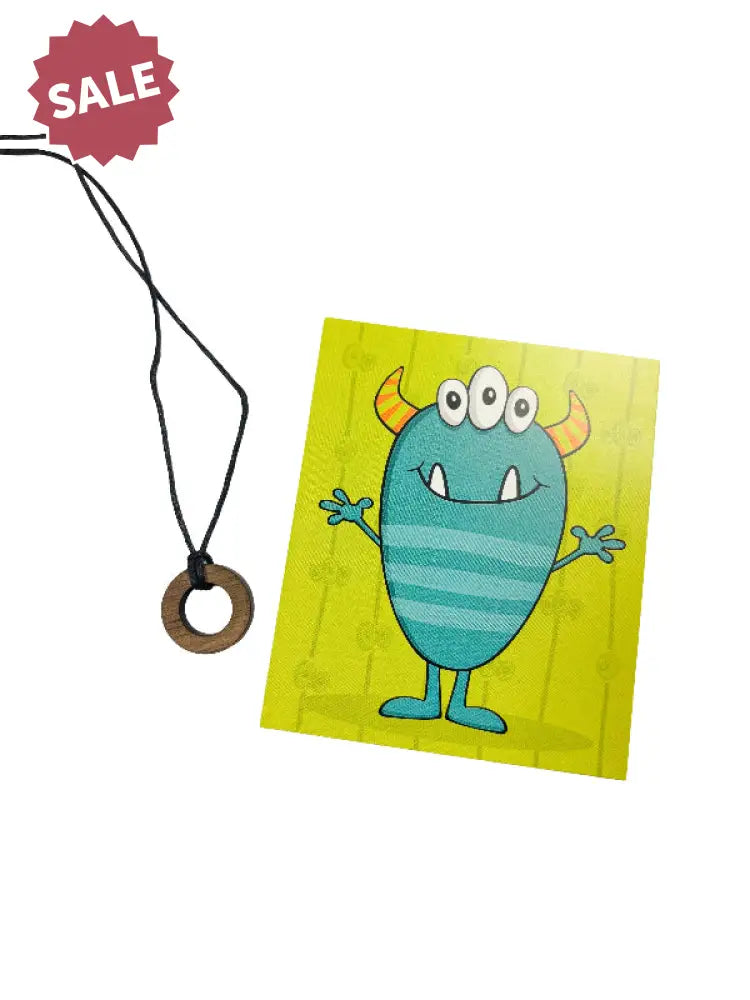 Wooden Diffusing Necklace Monster