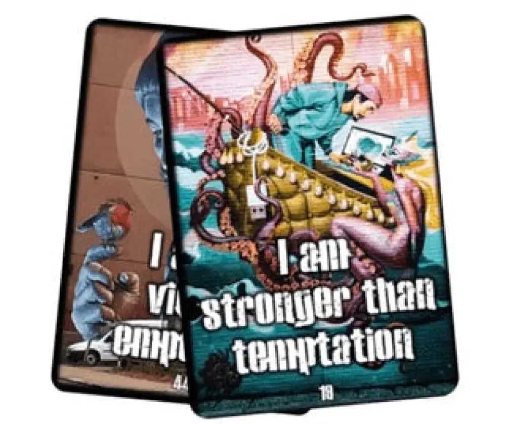 Addiction Recovery Affirmation Card Deck – 48 Cards & Guidebook - Booklet