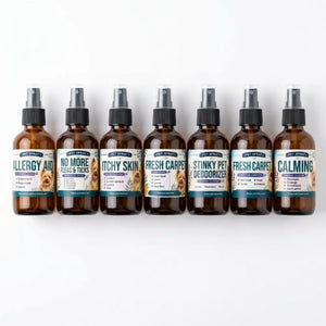 DIY Labels for Pet Spray Recipes - Set of 8