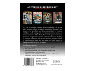 Addiction Recovery Affirmation Card Deck – 48 Cards & Guidebook - Booklet