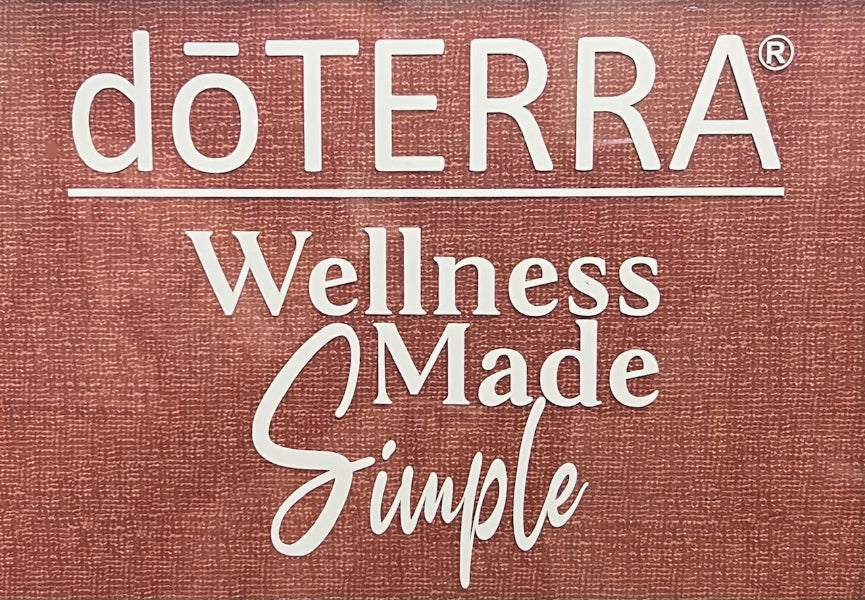 dōTERRA® Wellness Made Simple White Vinyl (9&quot;x7&quot;)