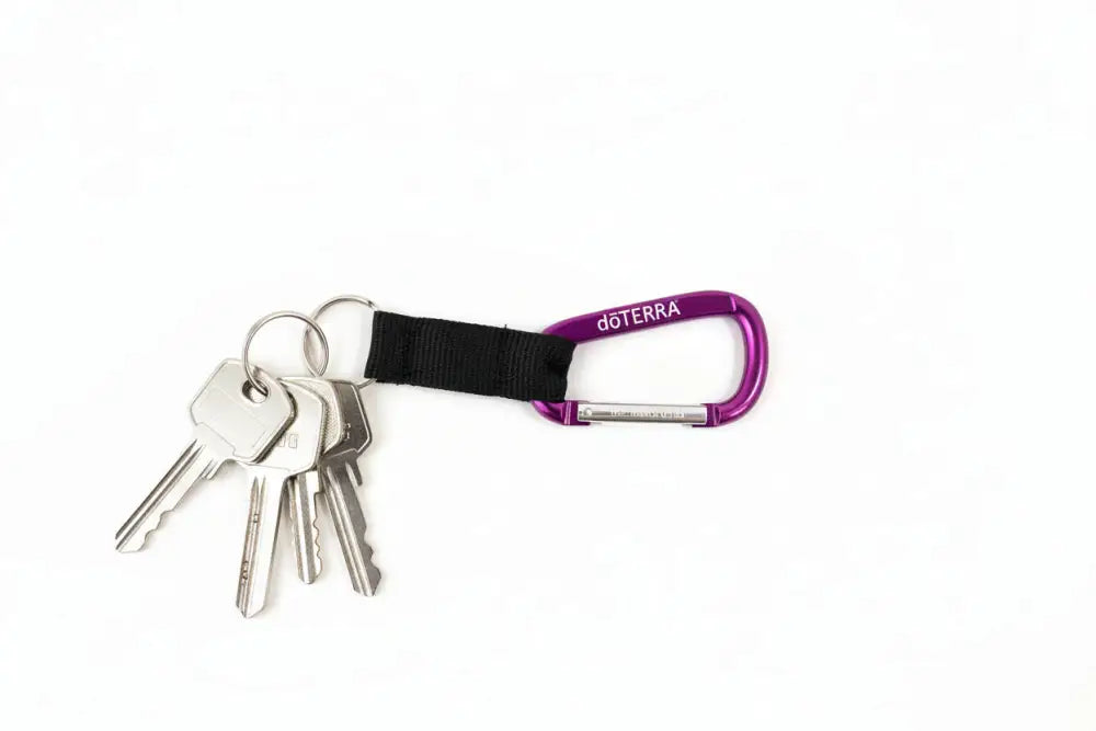 dōTERRA Branded Purple Carabiner