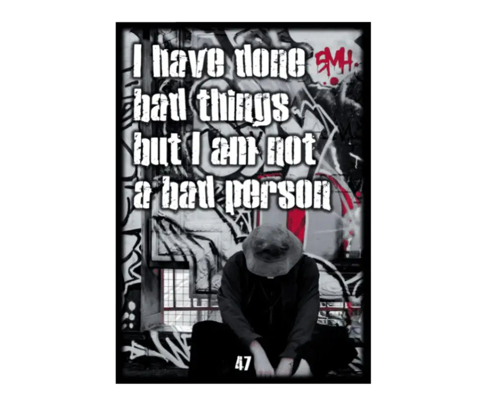 Addiction Recovery Affirmation Card Deck – 48 Cards & Guidebook - Booklet