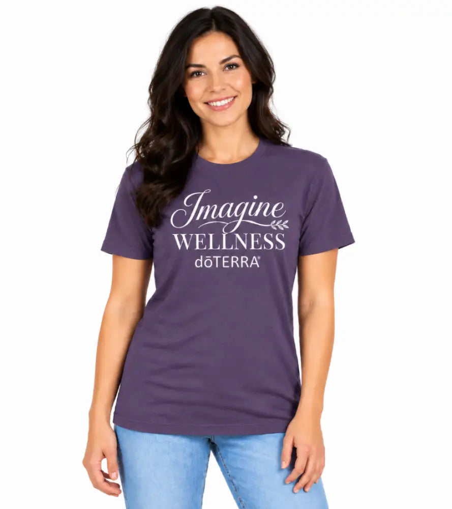 Unisex ’Imagine WELLNESS doTERRA®’ Logo Short-Sleeve T-Shirt