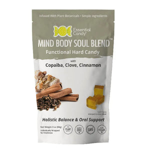 ’Mind Body and Soul Blend’ Hard Candy with Copaiba Cinnamon and Clove