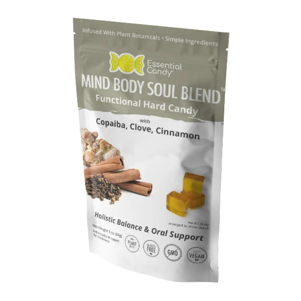 ’Mind Body and Soul Blend’ Hard Candy with Copaiba Cinnamon and Clove