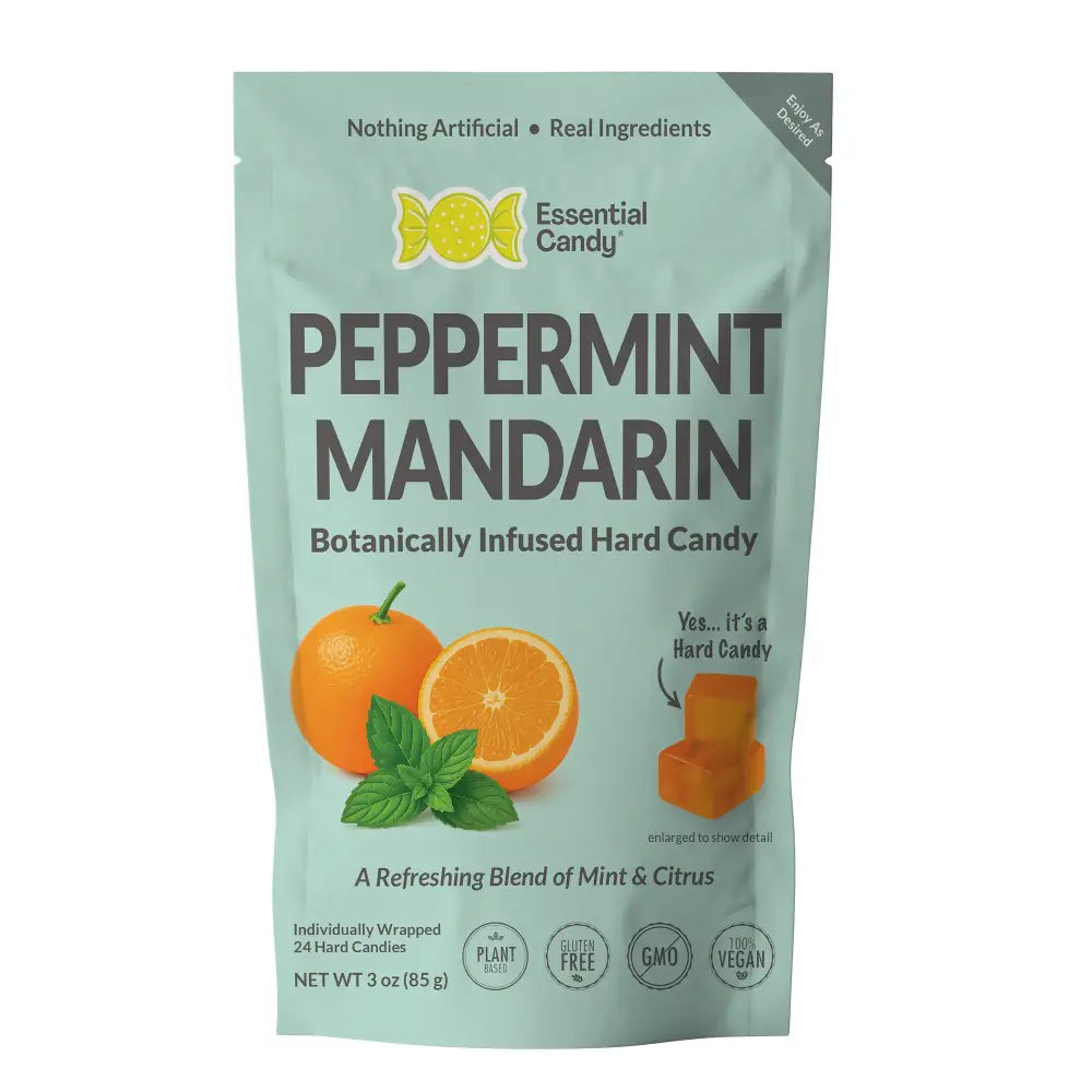 Peppermint Mandarin (New Day) Botanical Lozenges