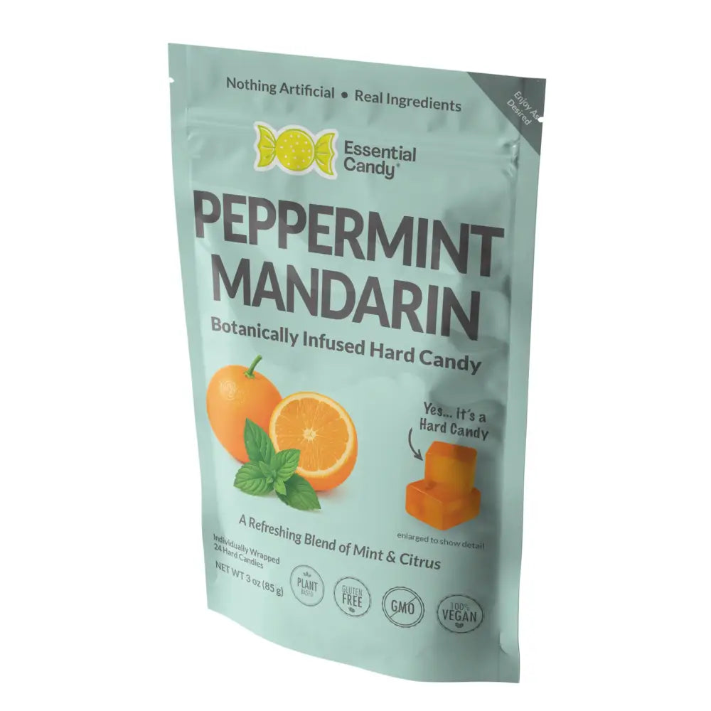 Peppermint Mandarin (New Day) Botanical Lozenges