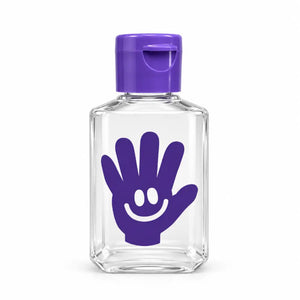 Lavender Happy Hands Vinyl Label (Label Only)