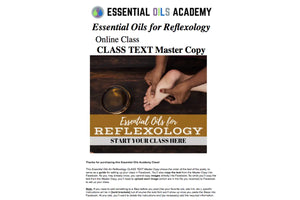 Essential Oils For Reflexology Oil Academy Digital Online Class