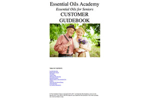 Essential Oils For Seniors Oil Academy Digital Online Class