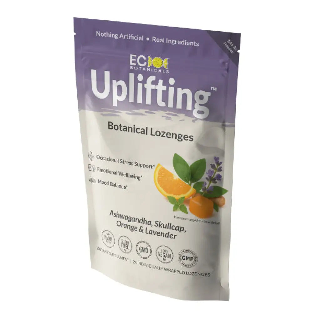 Uplifting™ Botanical Lozenges - Stress &amp; Mood Support