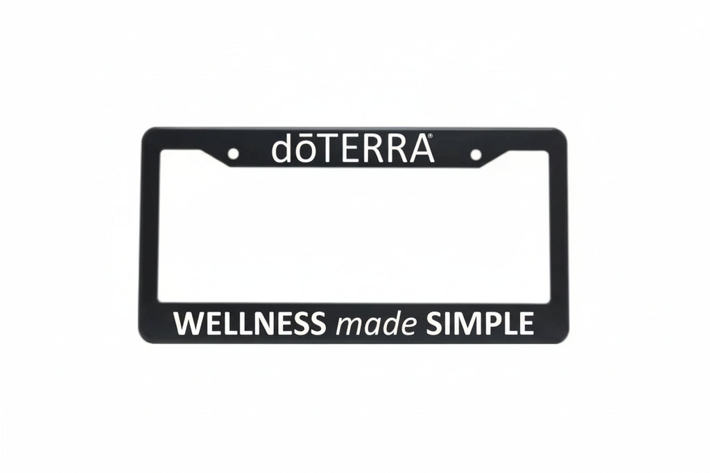 dōTERRA® Wellness Made Simple License Plate Cover - AromaTools®