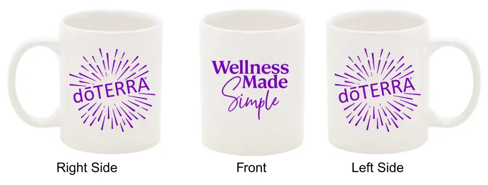 White dōTERRA Mug