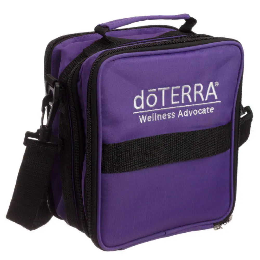 Purple doTERRA Branded Multi-size Bottle Carrying Case (Holds 91 Vials)