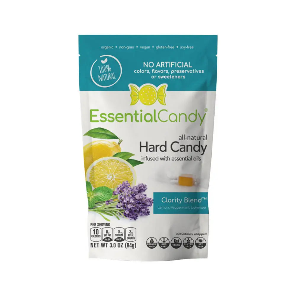 &quot;Clarity Blend&quot; Hard Candy with Lemon Lavender and Peppermint
