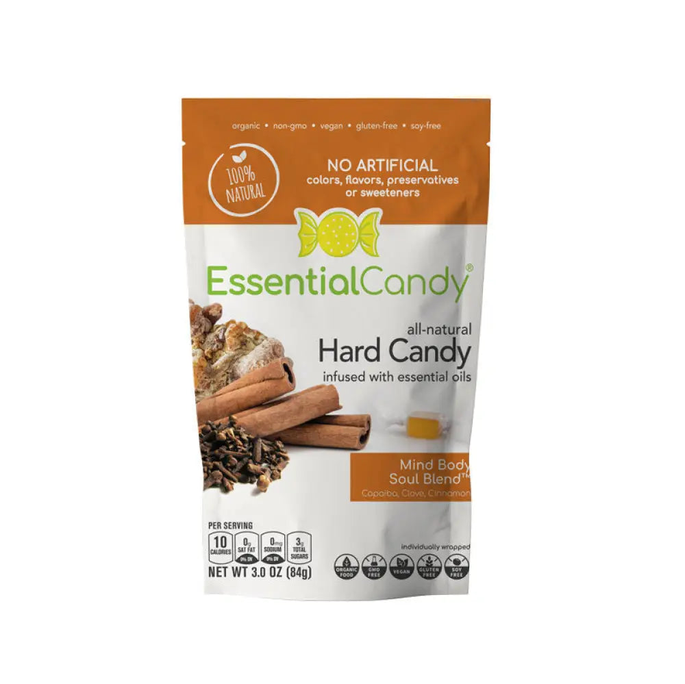 &quot;Mind Body and Soul Blend&quot; Hard Candy with Copaiba Cinnamon and Clove