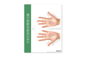 Reflex Points For Foot And Hand Chart (8-1/2 X 11) Traditional Chinese