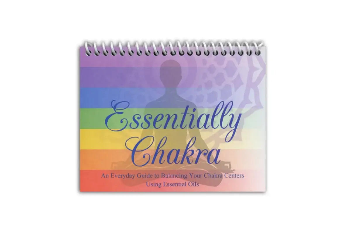 Essentially Chakra" Set with Ombre Chakra-colored Glass Roll-on Vials "