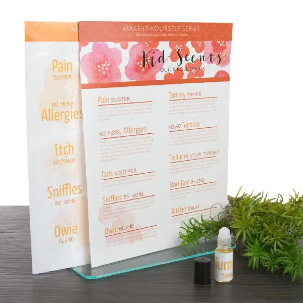 Kid Scents Make-It-Yourself Recipes And Label Set