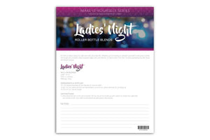 Ladies Night Make-It-Yourself Recipes And Labels