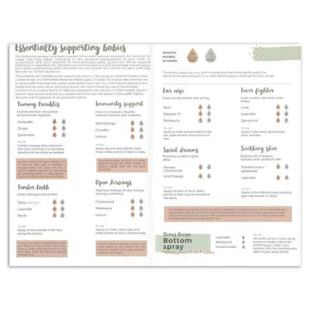 My Makes For Babies Recipes And Label Set