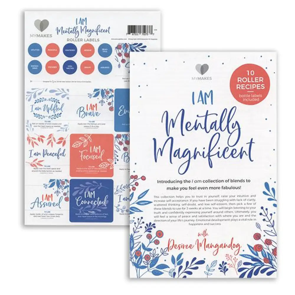 My Makes I Am Mentally Magnificent Recipes And Label Set