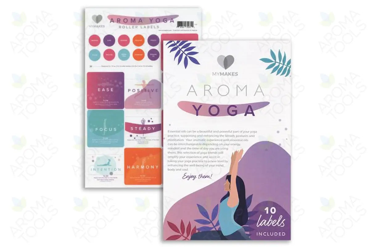 &quot;My Makes Aroma Yoga&quot; Recipes and Label Set